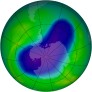 Antarctic Ozone 2005-10-22